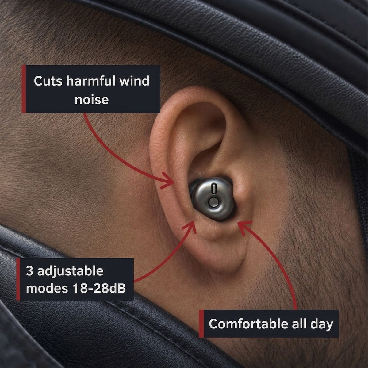 WARDEN motorcycle earplugs